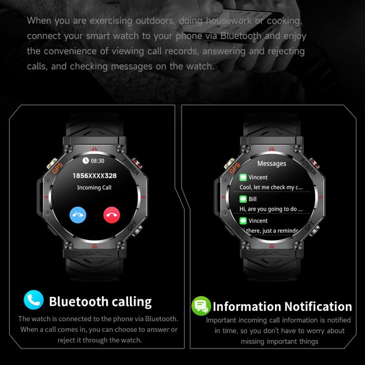 Smartwatch Sport Waterproof - Esanmade