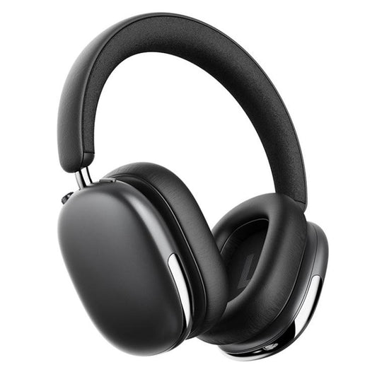 Esanmade Pulse wireless ANC over-ear headphones in black with cushioned ear cups and silver accents.