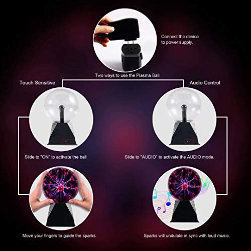 Sound Control Magic Plasma Ball