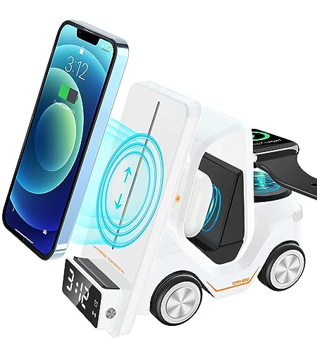 5-in-1 Car Shape Fast Wireless Charger Stand